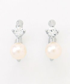 J.PRESS LADIES 【WEB限定・2way・2set】パールビジュー イヤカフ リング