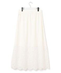 23区 S 【LEE10月号掲載/洗える】レースコンビ ペチコート スカート