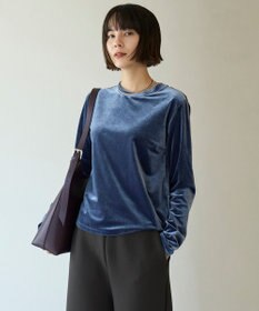 UNFILO ストレッチ ベロアロンT