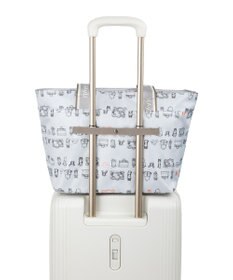 ACE BAGS & LUGGAGE 【雑誌掲載】 HAyU × ace.  フォールディング 折り畳みトートバッグ 猫柄 22L 17861