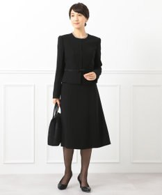 自由区 FORMAL 【オールシーズン対応】バーズアイ ジャケット+ワンピース