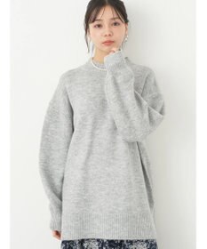 earth music&ecology ＦＬＵＦＦＹハイネックチュニック