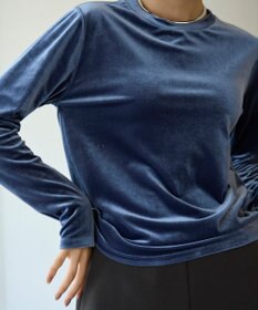 UNFILO ストレッチ ベロアロンT