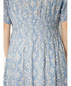 CRAFT STANDARD BOUTIQUE インド綿オープンカラーワンピース