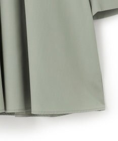 UNFILO イージーケア ピンタックブラウス