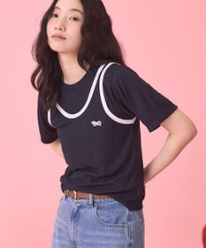 AMERICAN HOLIC 【PENNEY'S】配色タンクトップ+Tシャツ