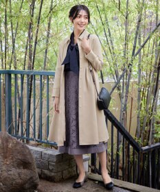 Tiaclasse L 【新色追加】ステンカラードレスコート