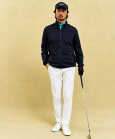 23区GOLF 【MEN】【撥水/防風/ストレッチ】悪天候の日にも活躍するストレッチ性抜群のエアリージャージーブルゾン