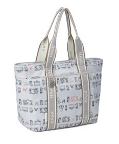 ACE BAGS & LUGGAGE 【雑誌掲載】 HAyU × ace.  フォールディング 折り畳みトートバッグ 猫柄 22L 17861