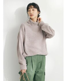 CRAFT STANDARD BOUTIQUE 洗えるコードモールタートルネックプルオーバー