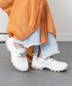 Bridget Birkin 【VINCULUM】防滑メタルチェーンローファー