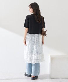 earth music&ecology カットリブＷジップカーディガン