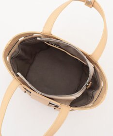 Y'SACCS 【リサイクルレザー】メッシュかごバッグ　small