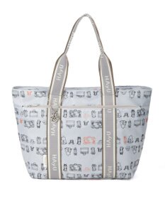 ACE BAGS & LUGGAGE 【雑誌掲載】 HAyU × ace.  フォールディング 折り畳みトートバッグ 猫柄 22L 17861