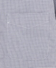 J.PRESS MEN 【EXTRA COMFORT / 形態安定・ストレッチ・抗菌防臭・速乾】パナマミニチェック 半袖シャツ/B.D.