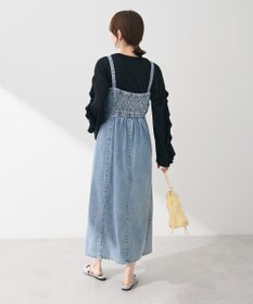 Green Parks ・ＥＬＥＮＣＡＲＥ　ＤＵＥ　デニムＷ－ＺＩＰジャンスカ