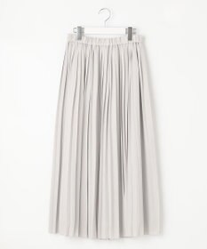自由区 バックサテンアムンゼン プリーツスカート