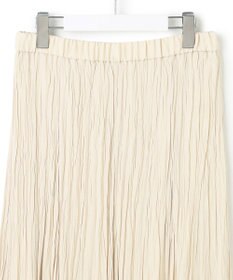 23区 S 【洗える】クラッシュ プリーツ ジョーゼット スカート