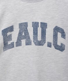 Green Parks ７分袖ミニ裏毛ドルマンロゴプルオーバー