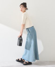 earth music&ecology カットリブＷジップカーディガン