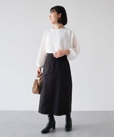 Green Parks マジョリカ袖カットプルオーバー