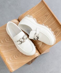 Bridget Birkin 【VINCULUM】防滑メタルチェーンローファー