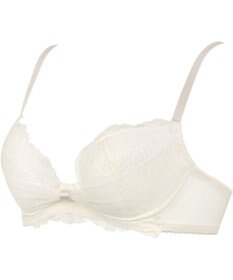 WACOAL 【ファーストリボンブラ】 ブラジャー 【若い世代の体型特徴を考えた設計仕様】 きれいな谷間をメイクしてキープ まるみのあるシルエット レディース BRB409 /ワコール