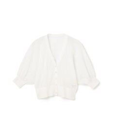 GRACE CONTINENTAL ラメシアードルマンニットカーディガン