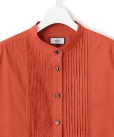 J.PRESS YORK STREET 【WOMEN】コットンバンドカラー ブラウス