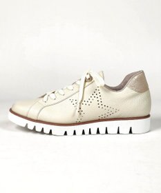 Dominic3 スターパンチングレザースニーカー