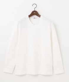 JOSEPH ABBOUD 【オーガニックコットン】リンクスボーダーTシャツ