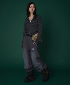 WEGO 【ユニセックス着用ITEM/ウエストゴム】ロゴスウェットパンツ