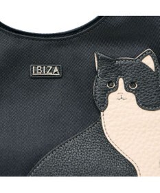 IBIZA アニマーダ　ナイロン　ハンドバッグ（ネコ）
