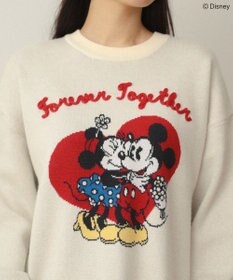 Green Parks ミッキー＆フレンズ／ジャガードニットプルオーバー