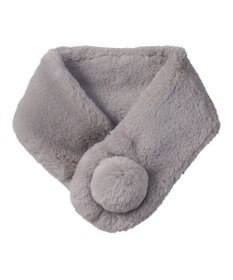 MOONBAT 【洗える】ふわもこマフラー ミニうさしっぽ