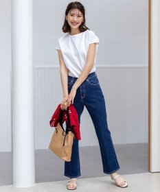 ANY SIS S 【洗える】ビジュー付き カットソー