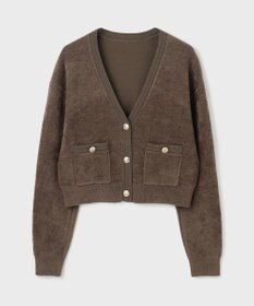 GRACE CONTINENTAL モールニットカーディガン