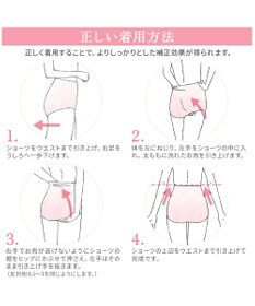 BRADELIS New York 【BRADELIS NewYork peace】すっぽりフィット綿混一分丈ショーツ25 深め 伸縮性抜群 ボーイレッグ