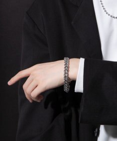 WEGO Mステンレスヘビーチェーンブレスレット