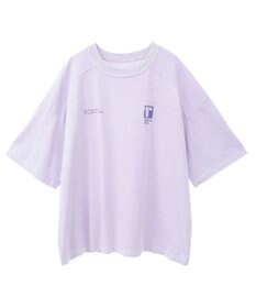 AMERICAN HOLIC 【WEB限定】ピグメント5分袖ロゴプルオーバー
