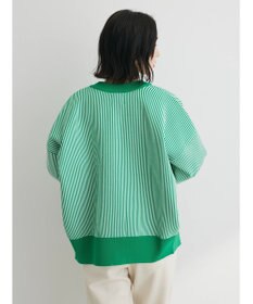 Green Parks ストライプＪＱカーディガン