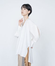 COQ FIN オーバーサイズセーラーカラーブラウス