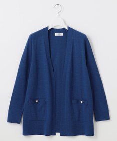 J.PRESS LADIES S 【洗える】KNIT BASIC ロングカーディガン