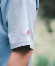 SHARE PARK MENS 【UVカット・吸水速乾・ストレッチ・軽量 】バックプリントポケットTシャツ（L・XLサイズ）