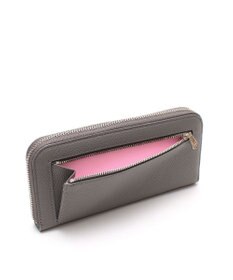 A.D.M.J. 【牛革】モーツァルト クリスタルソーイング ラウンドウォレット