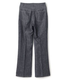 BEIGE， 【洗える】CUPHEA / センタープレス入りフレアパンツ