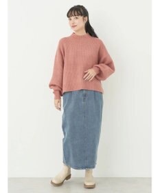 earth music&ecology ＦＬＵＦＦＹハイネックプルオーバー