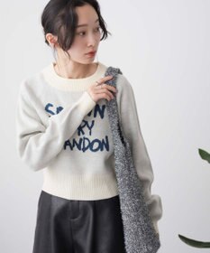 WEGO ジャガードショートニットプルオーバー