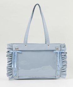 WEGO 【痛バ＆推し活グッズ】きらめきレースアップフリル痛バッグ