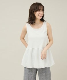 Green Parks 裾バルーンレイヤータンク